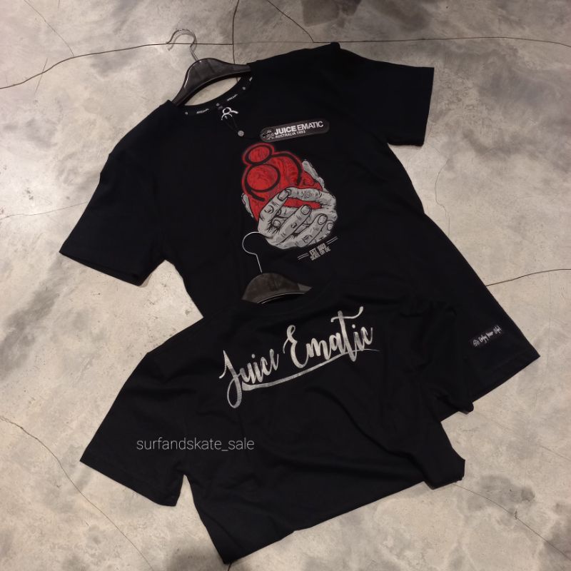 Kaos Juice Ematic Original New Season Mtss Die Black