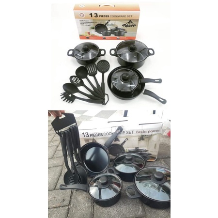 Panci Set 13 Pcs Cookware Set | Panci 13 Pieces Cookware Set