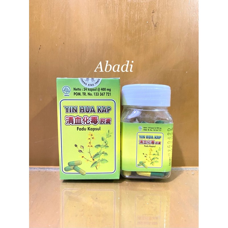 Yin Hua Kap (Fadu Kapsul) - Obat Gatal / Jerawat / Bisul / Darah Kotor