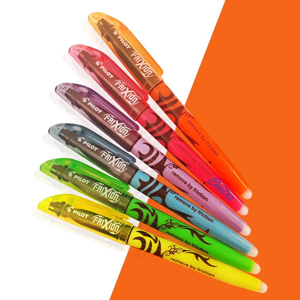 

Pilot Frixion Light Pen Colour Color Highlighter Textliner Penanda Text SW-FL