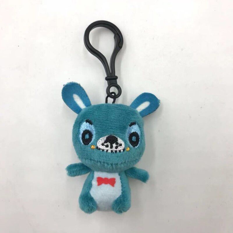 10cm FNAF Five Nights At Freddy's Security Breach Plush Pendent Keychain Mini Toys