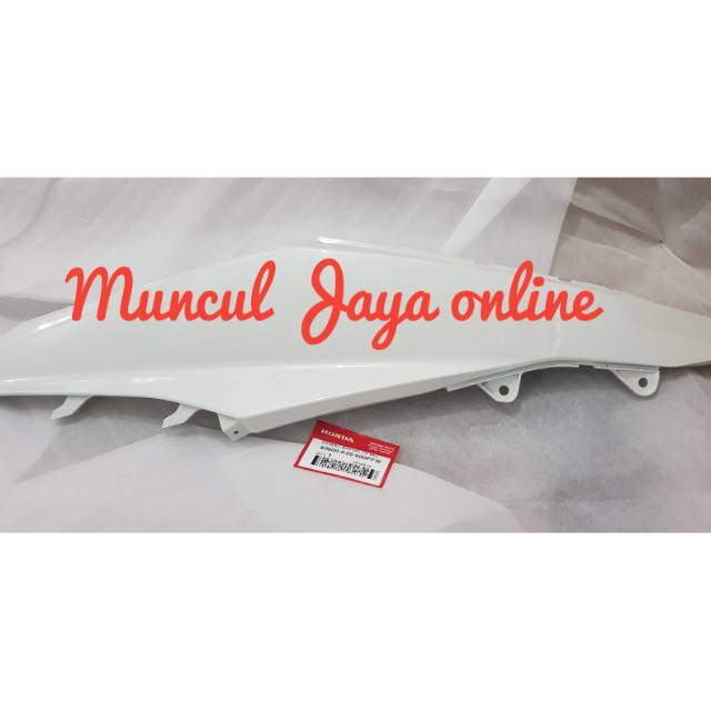 Tebeng Cover Body Kiri BeAT Fi 2012 -2014 Putih 83600-K25-900PFW