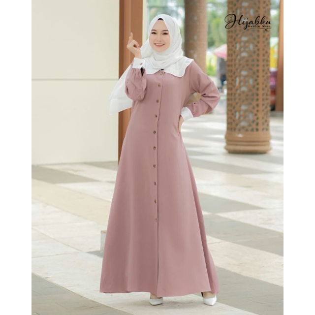 Dress Zahra Series Hijabku Muslim Wear | Terlaris 2021 |