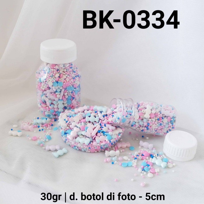 

BK-0334 SPRINKLES SPRINKLE SPRINGKEL 30GR CANDY PERMEN MIX MUTIARA GRATIS ONGKIR