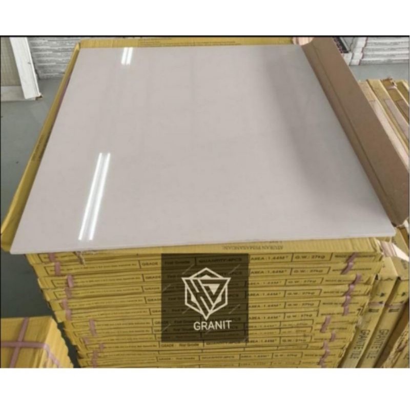 granit lantai 60x60 crem polos by eurogres