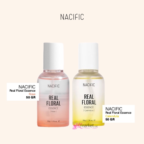 Nacific Real Floral Essence Calendula/Rose 50gr