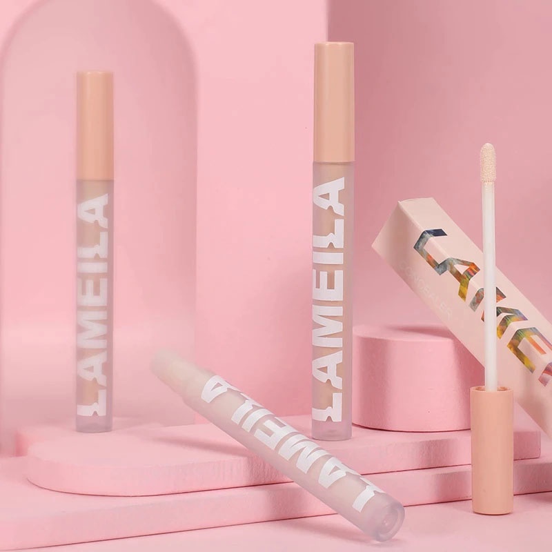 SHINE STAR - Lameila Liquid Concealer Matte Tahan Lama &amp; Waterproof / Make Up Penutup Noda Pada Wajah