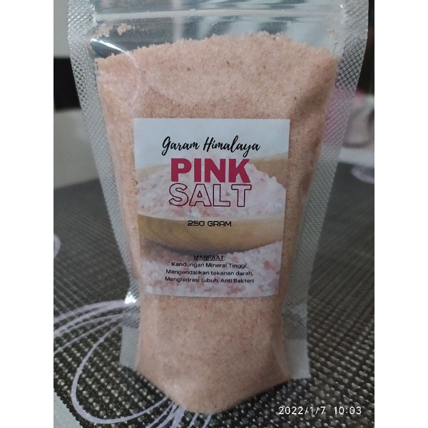 

Garam murni garam himalaya pink salt cocok untuk Hipertensi
