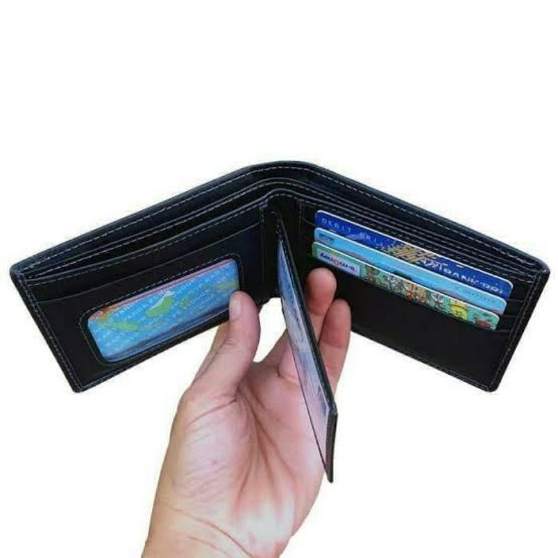 Dompet kulit Pria 100% ORIGINAL Model Mini Simpel