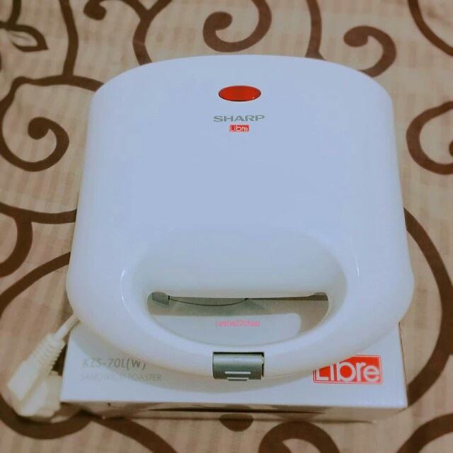 Sharp Sandwich Toaster Pemanggang Roti KZS-70L Sandwich Toaster/Panggangan Roti Toaster Sharp