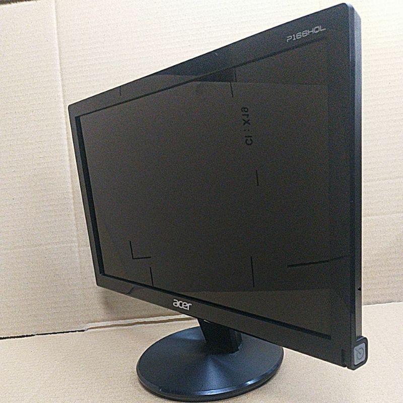 Monitor LED Acer P166HQL 16 inci untuk PC kasir cctv