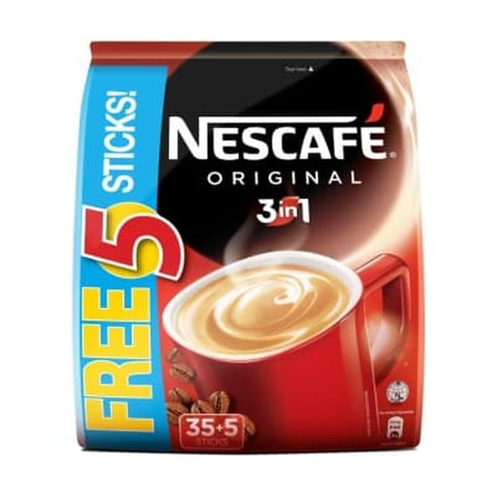 

#HANDCARRY Nescafe 3 In 1 Coffee Original 35+5sX19g - UFOHCR1718