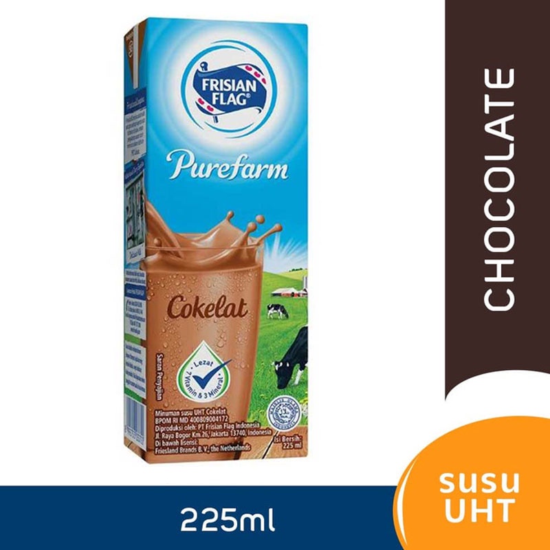 

FRISIAN FLAG UHT Purefarm Cokelat 225ml