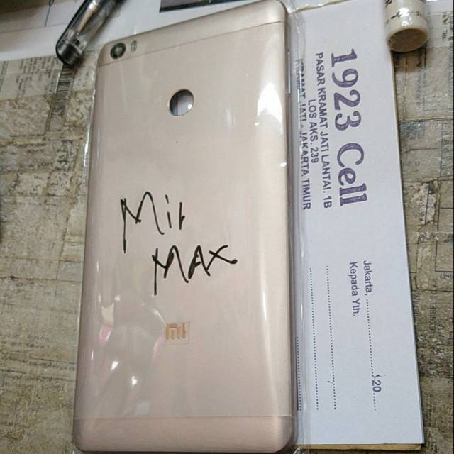 BACKDOOR TUTUP BELAKANG BATERAI XIAOMI MI MAX 1