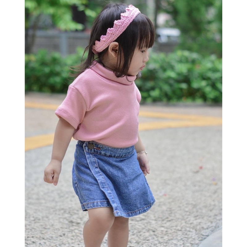 Ellie Skort Denim Jeans Rok Celana Anak Perempuan 1-6 Years