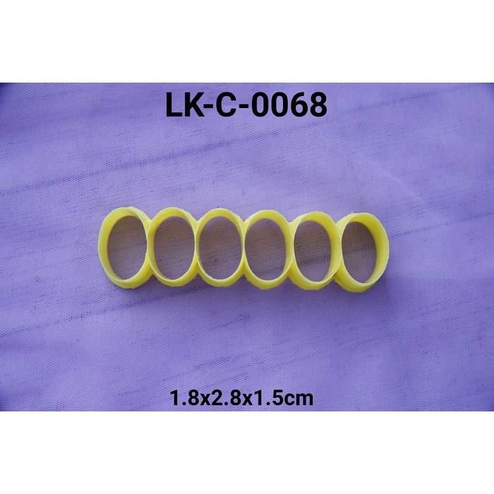 

KUE-PENGHIAS-ALAT- LK-C-0068 CETAKAN KUE KERING COOKIE CUTTER BULAT OVAL -ALAT-PENGHIAS-KUE.