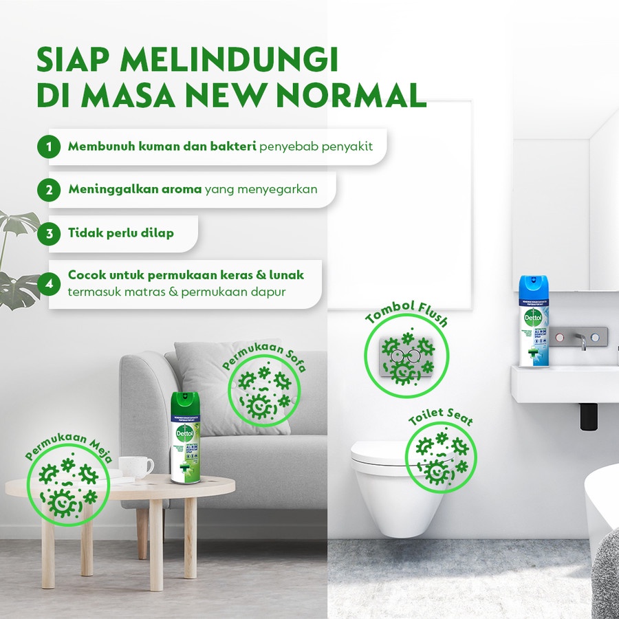 Dettol | Disinfektan Spray 450ml