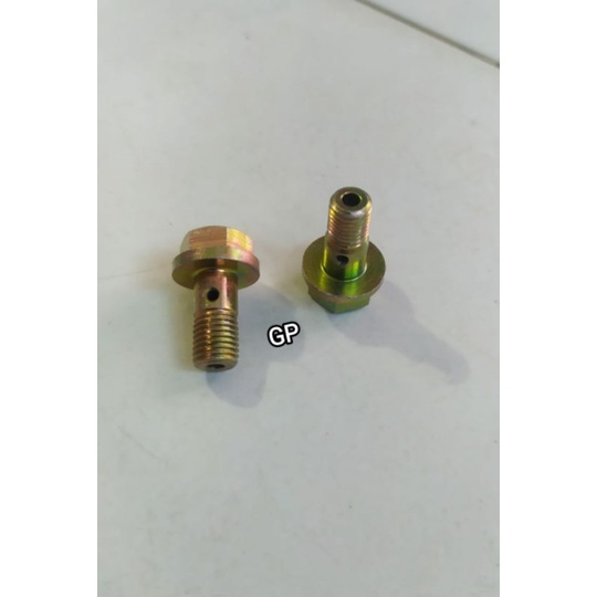bolt nut baut injector nozzle nozel baut mur kepala injektor nozzel nosel HT130 Toyota Dyna HT 130 H