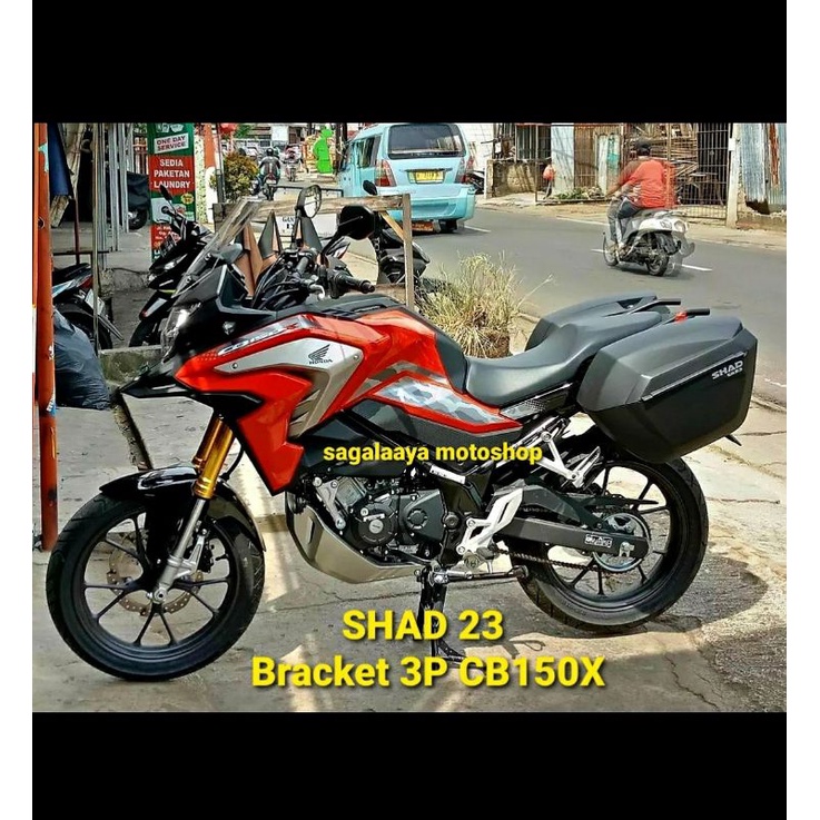 paket sidebox SHAD 23 SH23 bracket side box 3p Honda CB150X CB150 X viral New CB 150 touring adventu