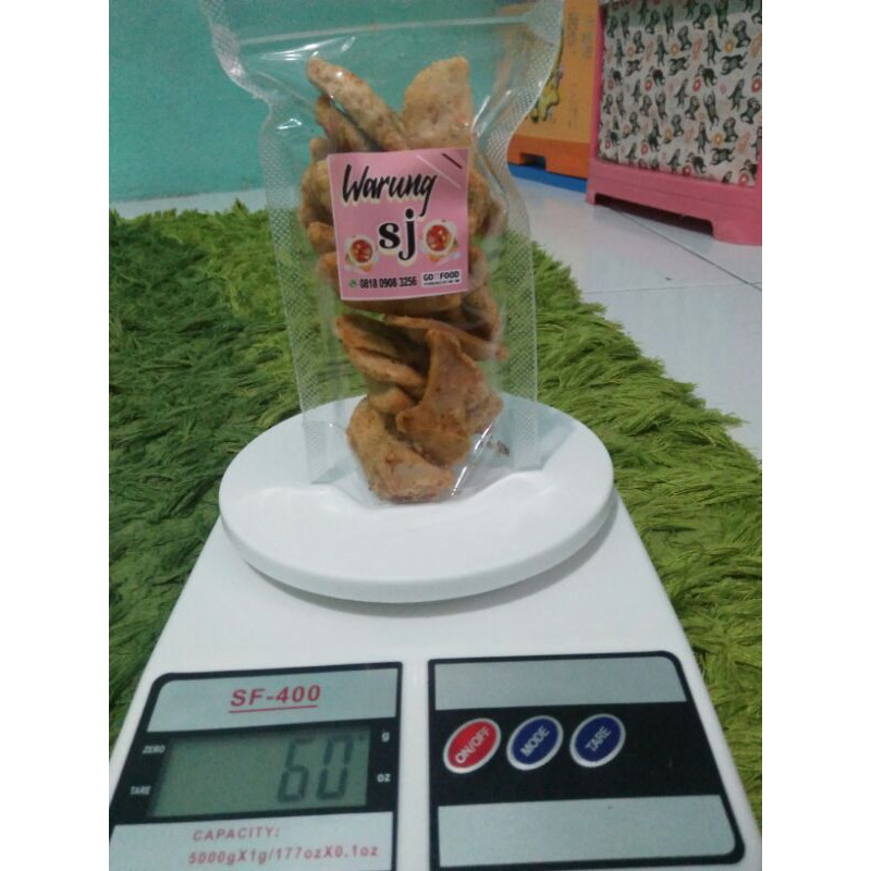 

Keripik Basreng Pedas Cikruh 60gr