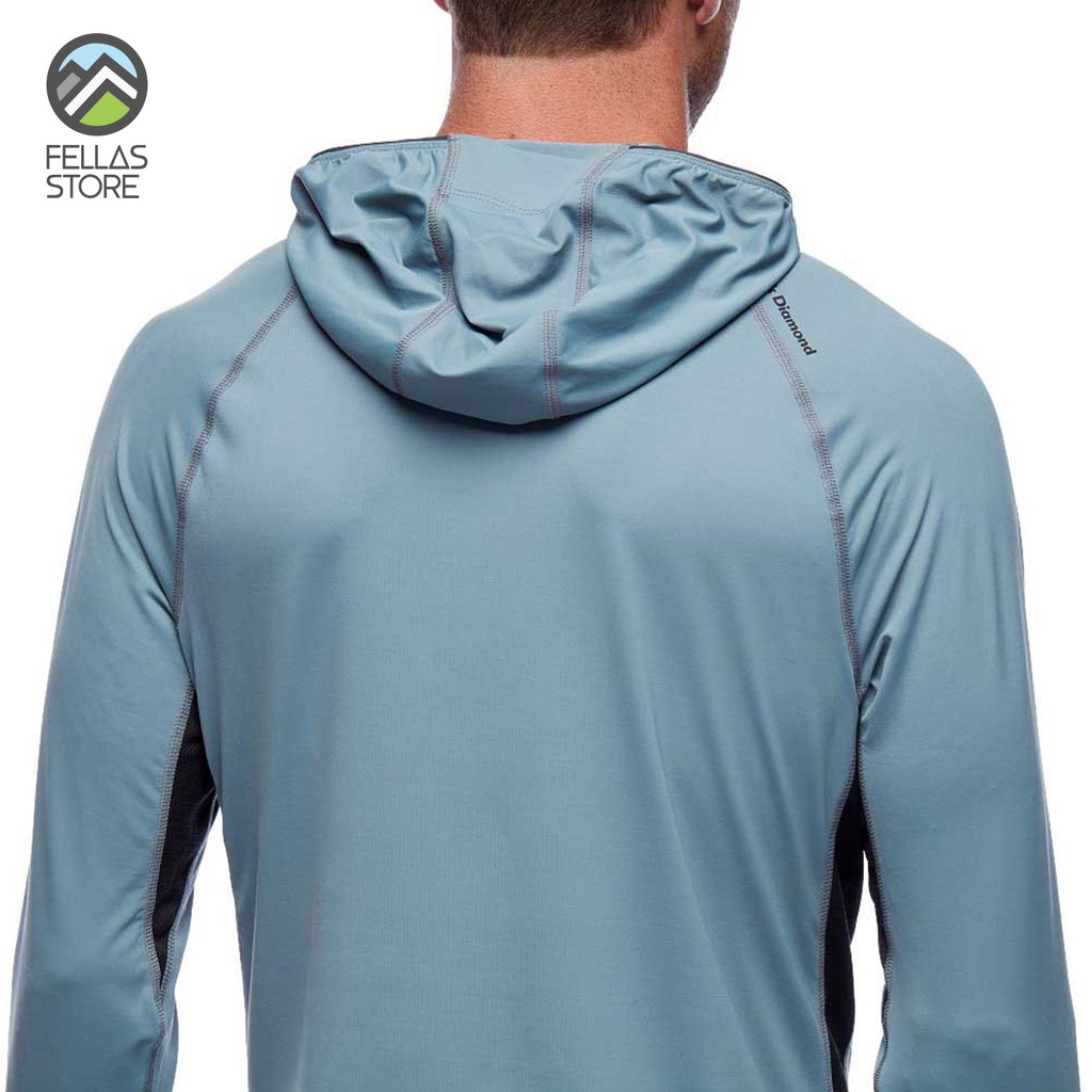 Black Diamond - Alpenglow Pro Hoody Men's - Strom Blue