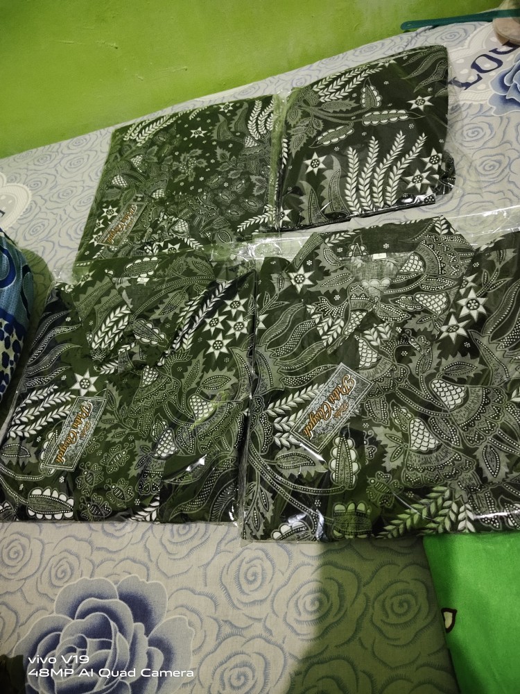 Maura Couple - Sania Ruffle Batik Couple Jumbo Ori Ndoro Jowi Dnt Garansi Termurah Shopee - Solo 4.