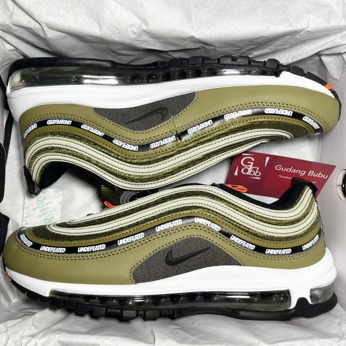 Termurah - Nike Airmax 97 Undefeated Militia Green Millitary 100% Original Materi - Promo