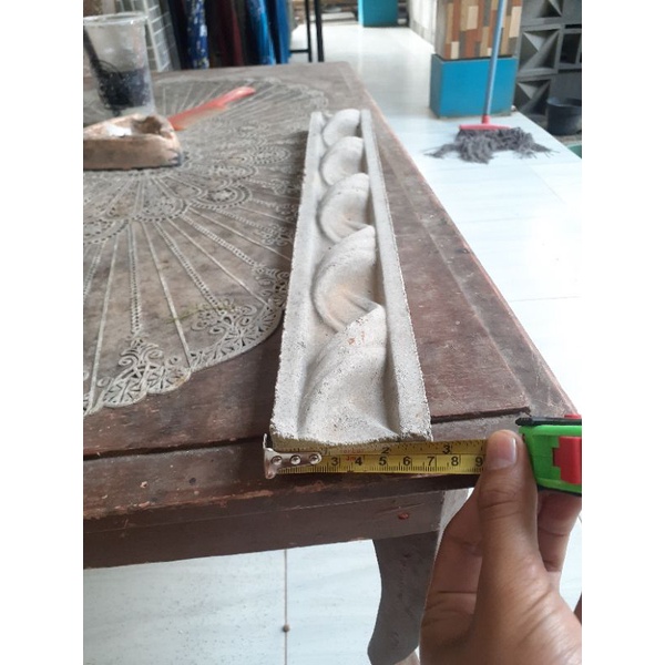 lisplang beton lis tumbuk lis beton list beton list profil tempel lis tempel beton lis