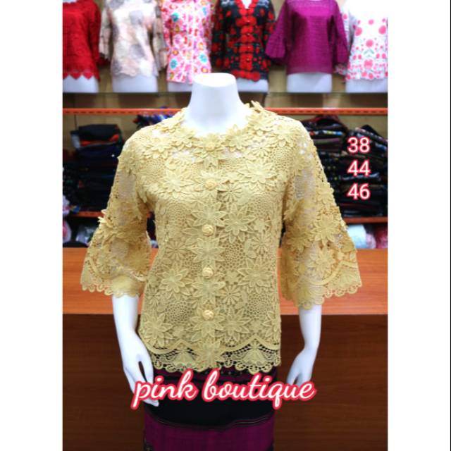 Pink butik brokat full premium quality