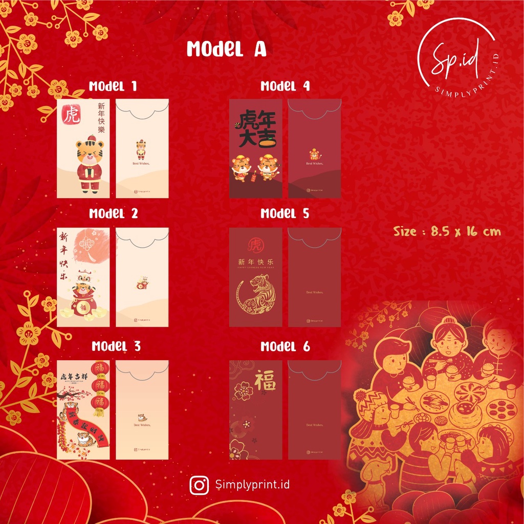 

ANGPAO PANJANG 2022 / ANGPAO IMLEK / ANGPAO SINCIA 2022 / ANGPAO CNY 2022 ISI 12 PCS CUSTOM NAMA - BAHAN TEBAL