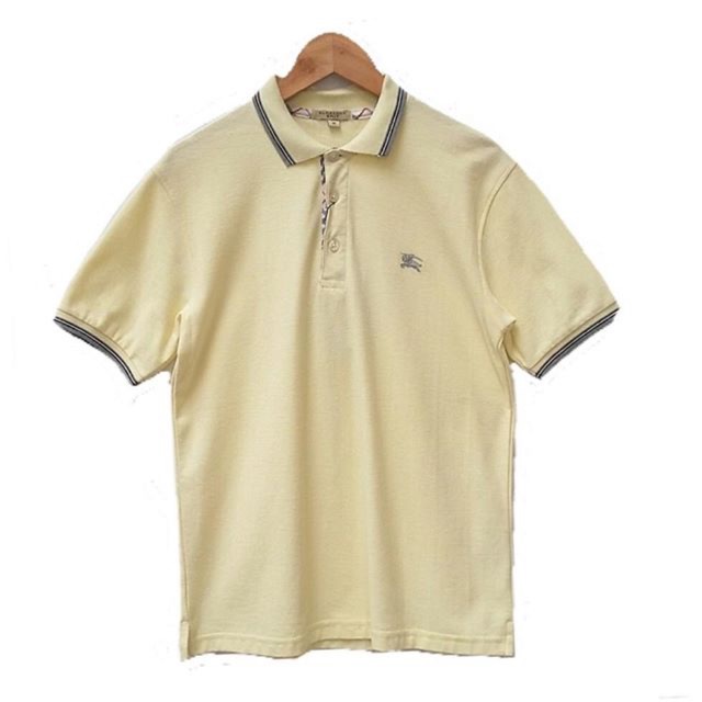 Burberry Polo Shirt Kuning Pria