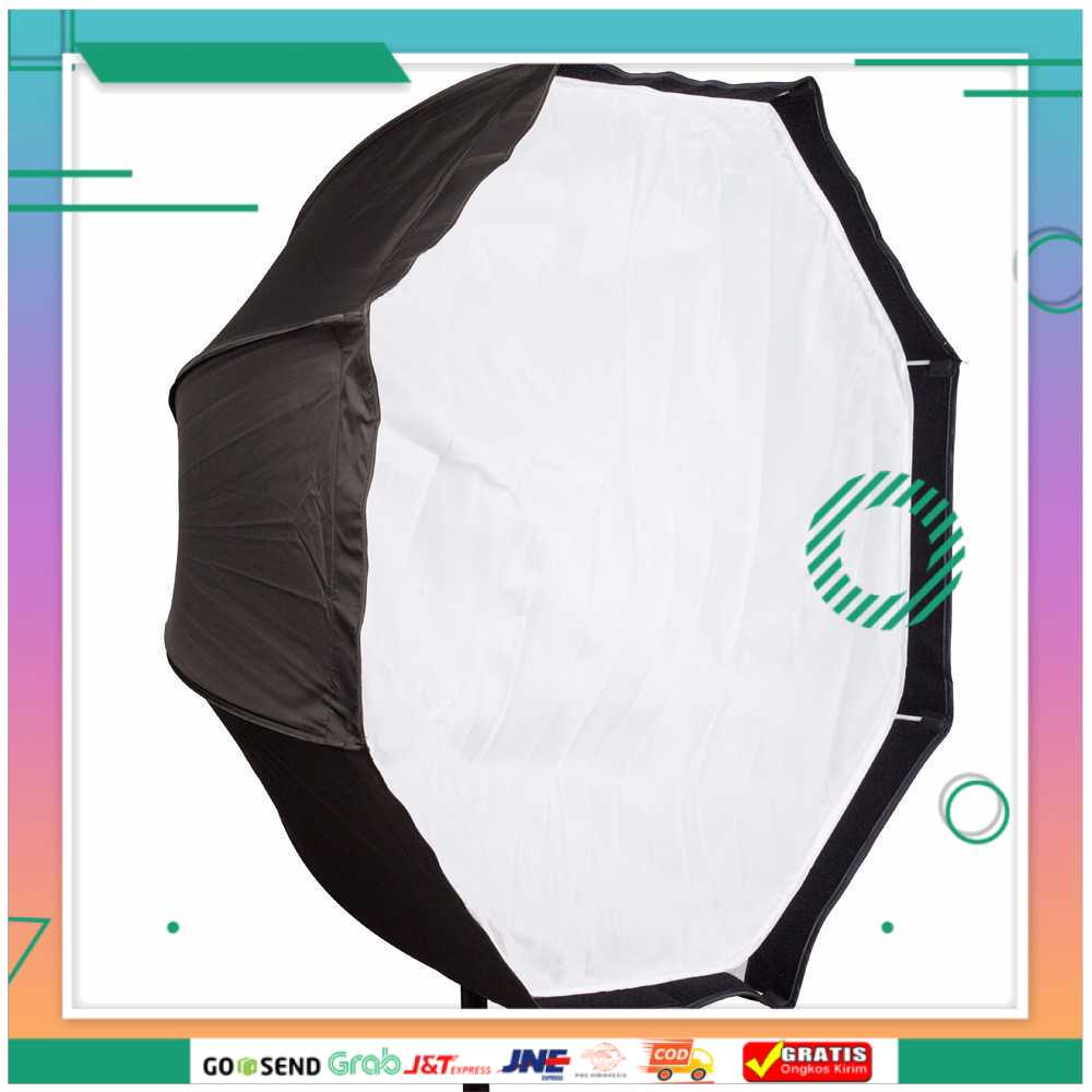 (BISA COD) FTIHSHPPayung Octagon Softbox Reflektor untuk Flash Speedlight 120CM LD-TZ207