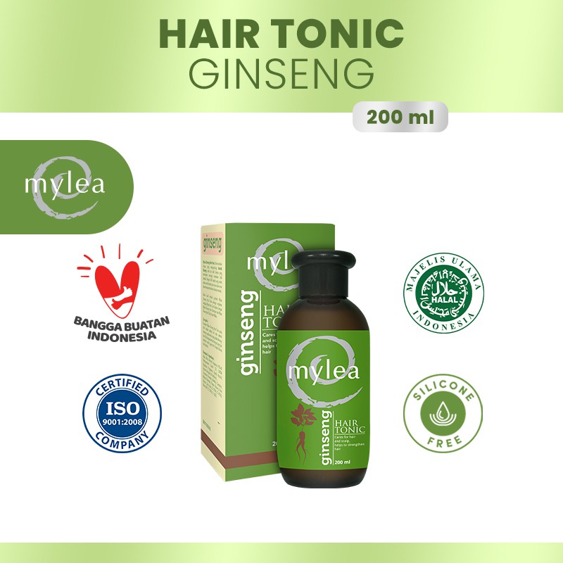 Mylea Hair Tonic Ginseng 200ml for Normal Hair with Panax Ginseng