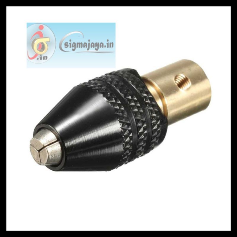 kepala bor mini / chuck drill shaft  3.17/2.3mm