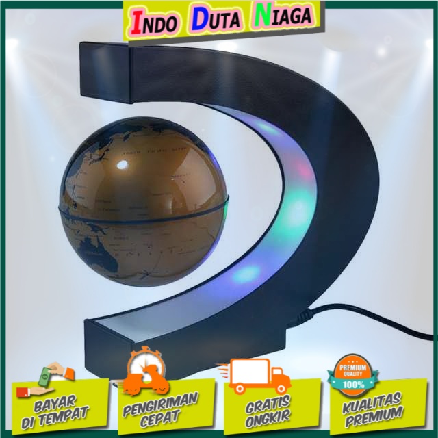 Dekorasi Rumah Magnetic Floating Globe - C3-2