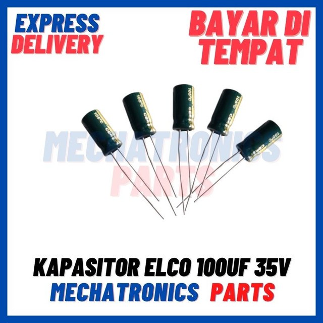 [PAS-9651] KAPASITOR ELCO 100UF 35V