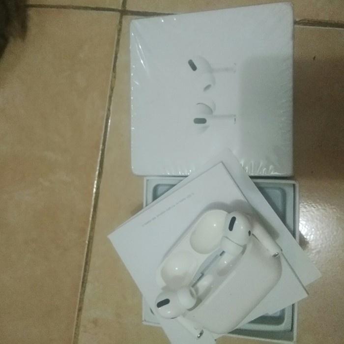 Airpods Pro Original Apple Case Second Mulus No Minus Lengkap - Nopiliantimarket