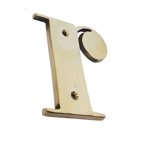 

6.5cm Klasik Huruf Papan Nama Bisnis Kuningan / Brass Small Alpha - r