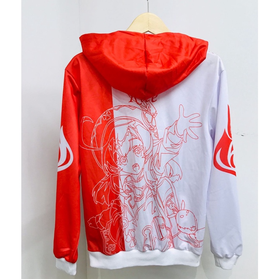 Hoodie KLEE Genshin Impact Fullprint Adidaspoly Casual