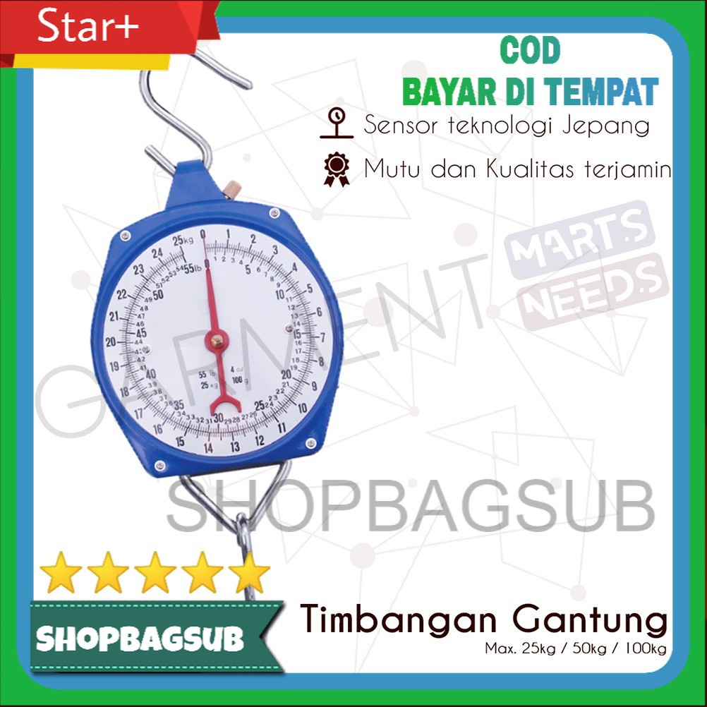Timbangan Gantung Analog Jarum