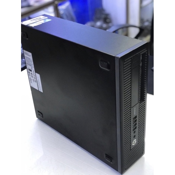 CPU MURAH HP PRODESK 600 G1 SFF CORE i3 4150 RAM DDR3 4GB SSD 128GB LIKE NEW