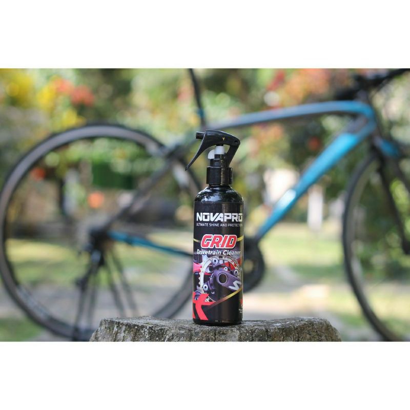 NOVAPRO GRID cairan pembersih rantai dan gear sepeda drivetrain cleaner 250ml MTB Roadbike seli