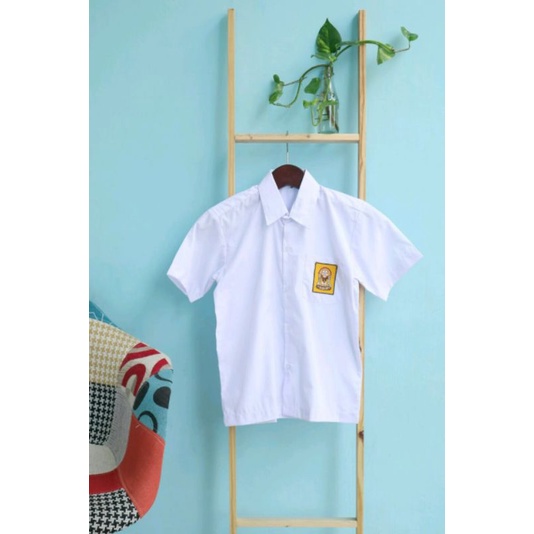 BAJU SERAGAM SMP PENDEK BIG SIZE KEMEJA SERAGAM SEKOLAH SMP PENDEK KEMEJA FORMAL KEMEJA SMP BIG SIZE