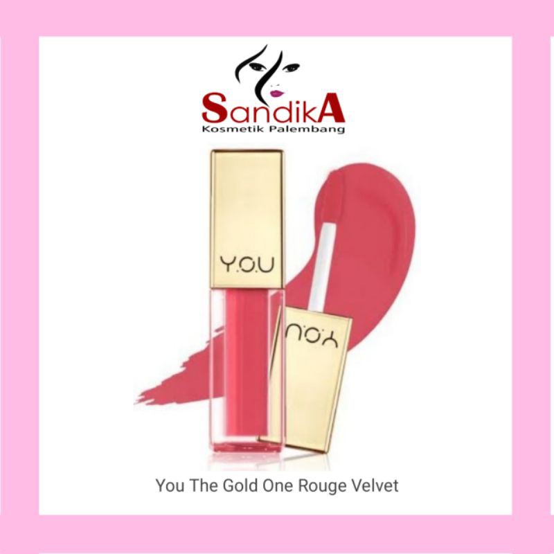 You The Gold One Rouge Velvet Matte Lip Cream 4.5 g