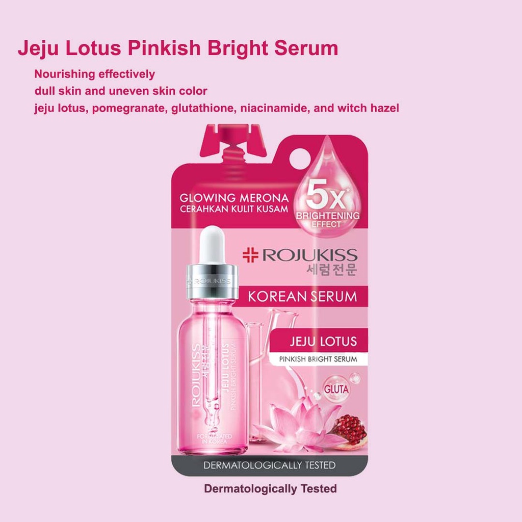ROJUKISS Jeju Lotus Pinkish Bright Serum