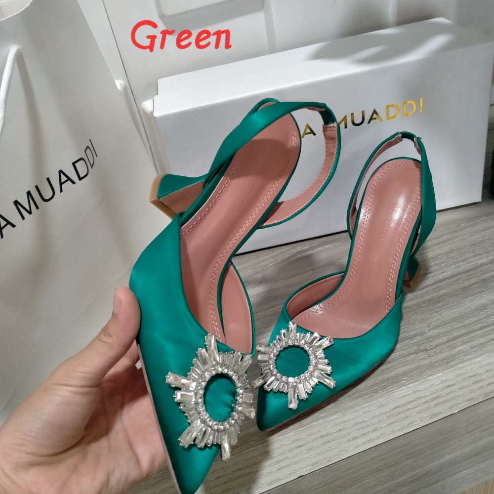 Suprem high heels Amn 06 green