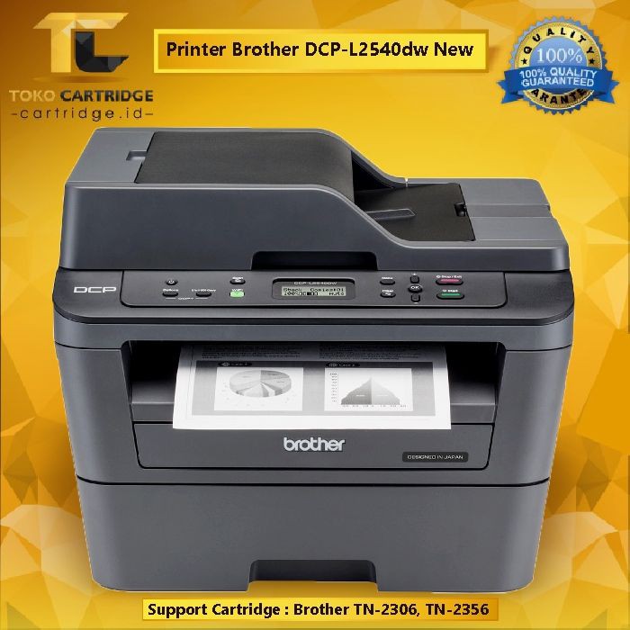 Printer Bro Docuprint DCP-L2540DW DCP L2540 DW Multifunction Duplex Print Scan Copy Wifi Wireles