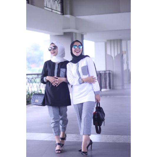 Set Tunik Monalisa Fashion Outfit