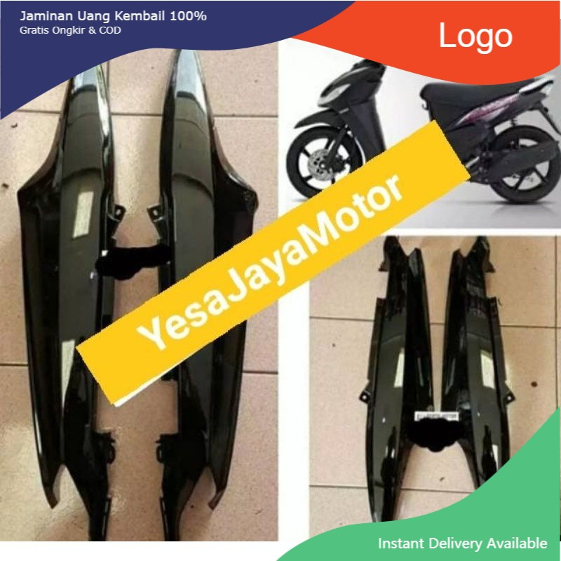 Body belakang Yamaha Mio Smile / Mio sporty Warna hitam