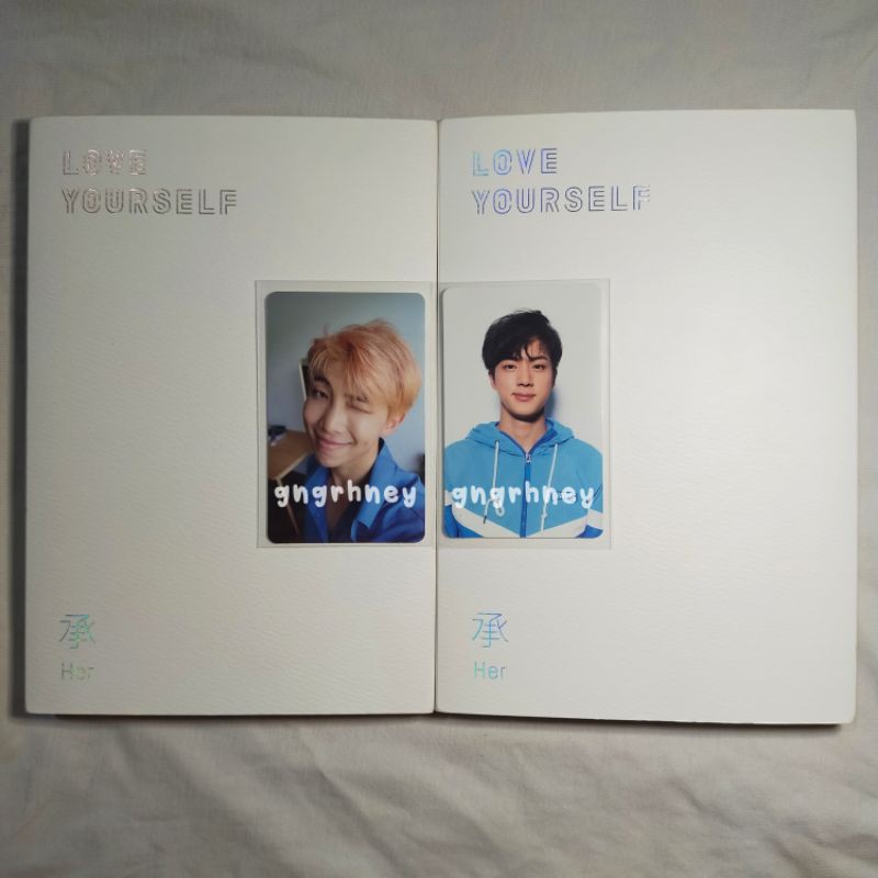 SET BTS Love Yourself Her album L V ver namjoon jin set